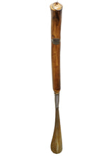 Load image into Gallery viewer, Solid Chestnut Shoehorn - The Bespoke Shop
