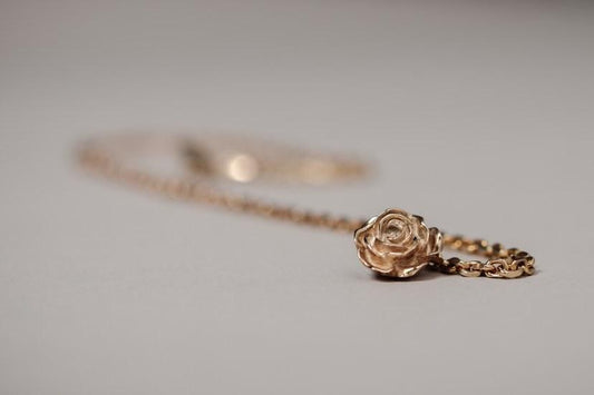 Gold plated Solid 925 Sterling Silver Lapel Chain - The Bespoke Shop