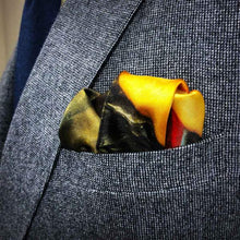 Load image into Gallery viewer, Silk Pocket Square - The Abduction of Ganymede - The Bespoke Shop
