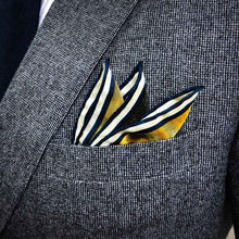 Load image into Gallery viewer, Silk Pocket Square - The Abduction of Ganymede - The Bespoke Shop
