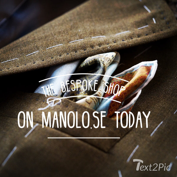 The Bespoke Shop - Handgjorda accessoarer online Manolo.se