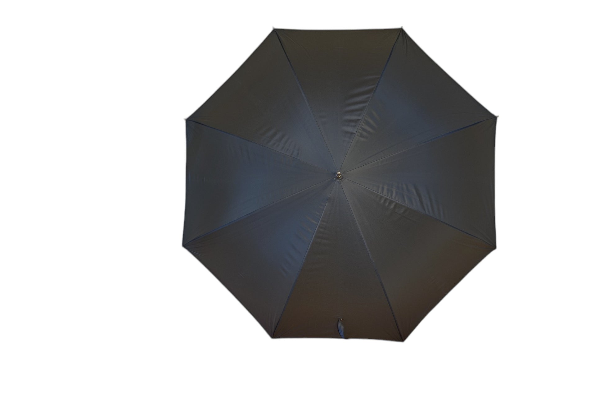 Navy Chestnut Wooden Stick Umbrella - The Bespoke Shop 