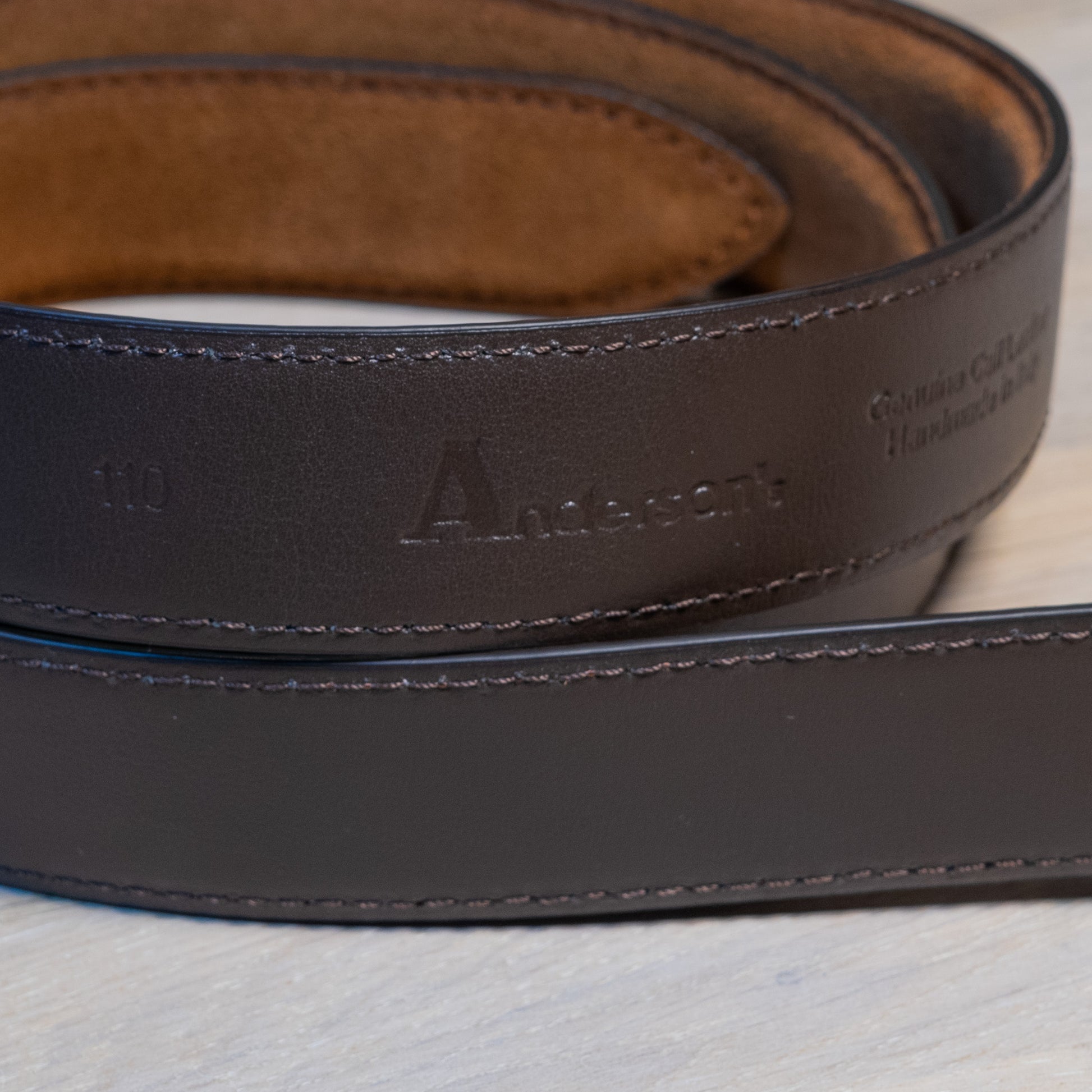 Anderson´s Polo Suede Belt - The Bespoke Shop 