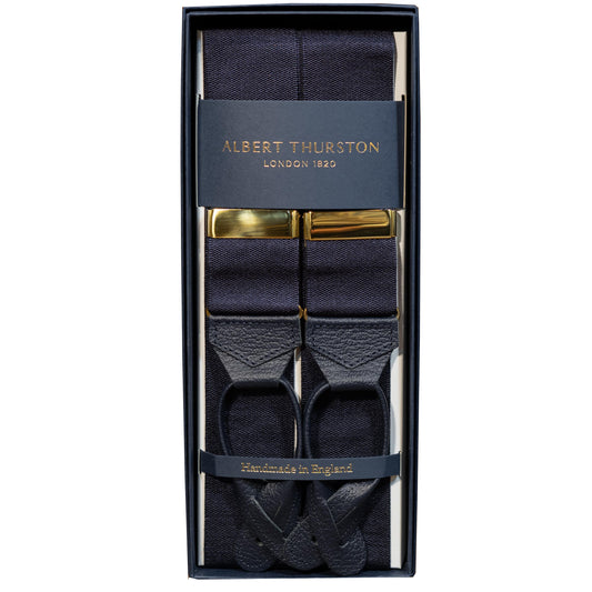 Albert Thurston - Midnight braces - The Bespoke Shop 