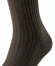 Load image into Gallery viewer, Bristol Brown Wool knee-high Socks - The Bespoke Shop 
