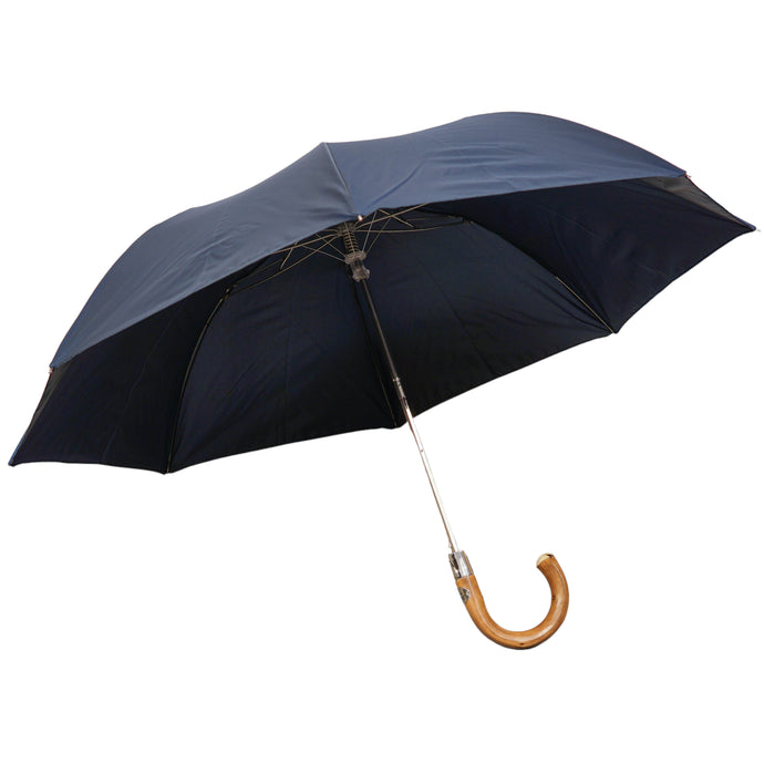 Chestnut Handle Folded Umbrella - The Bespoke Shop