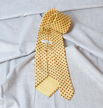 Load image into Gallery viewer, Lt Yellow Madder Silk Tie Untipped - The Bespoke Shop 
