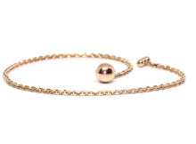 Load image into Gallery viewer, Rosé Gold Plated Solid 925 Sterling Silver Lapel Chain - The Bespoke Shop 
