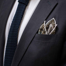 Load image into Gallery viewer, Silk Pocket Square - The Battle of Trafalgar - The Bespoke Shop
