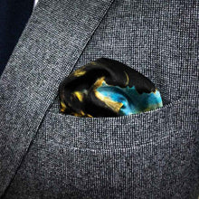 Load image into Gallery viewer, Silk Pocket Square - The Abduction of Ganymede - The Bespoke Shop
