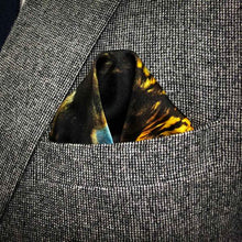 Load image into Gallery viewer, Silk Pocket Square - The Abduction of Ganymede - The Bespoke Shop
