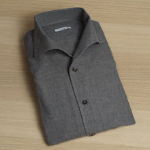 Load image into Gallery viewer, Button-Down Shirt - Brown - The Bespoke Shop 
