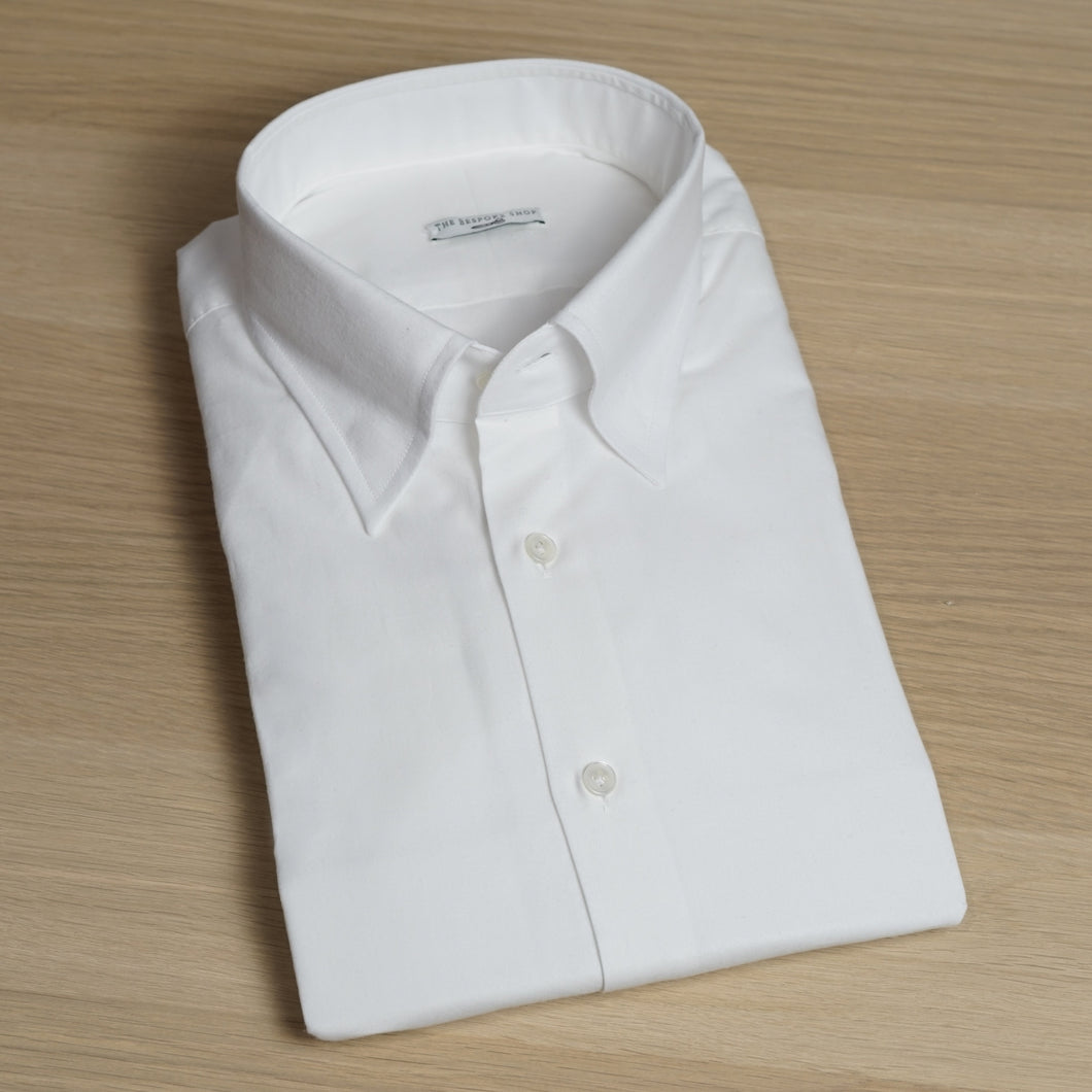 Button-Down Shirt - White - The Bespoke Shop 